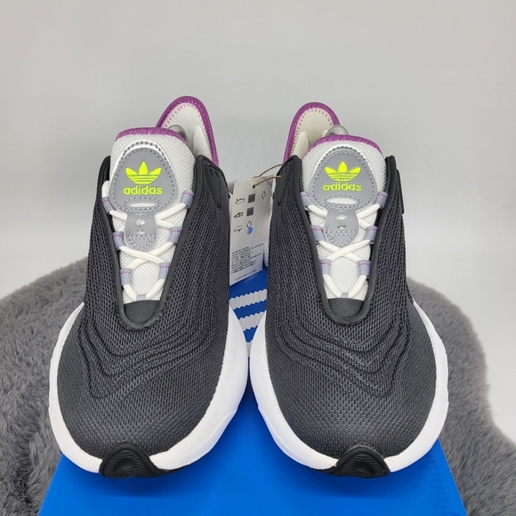 New Adidas adiFOM SLTN 'Grey Pulse Lilac' Women's Running Shoes Size 7 - Picture 3 of 7